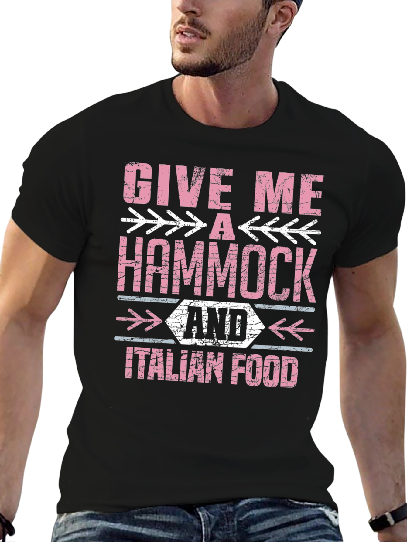 Give Me A Hammock & Italian Food T-Shirt