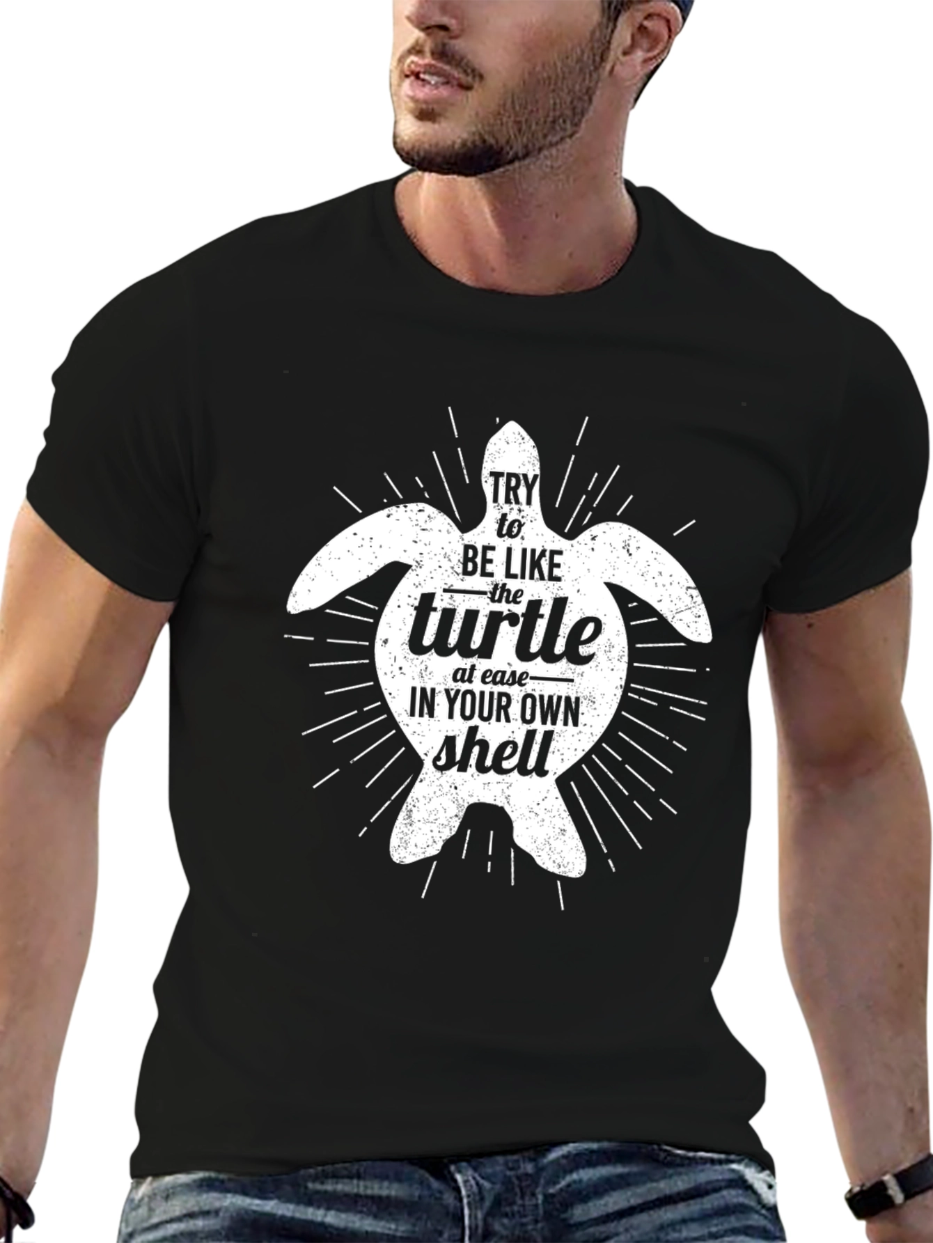 Relaxed Turtle Shell T-Shirt