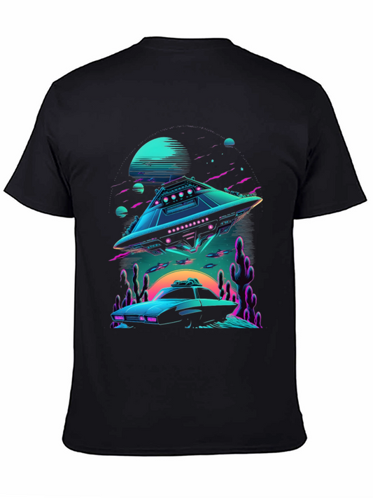 Retro Sci-Fi UFO T-Shirt