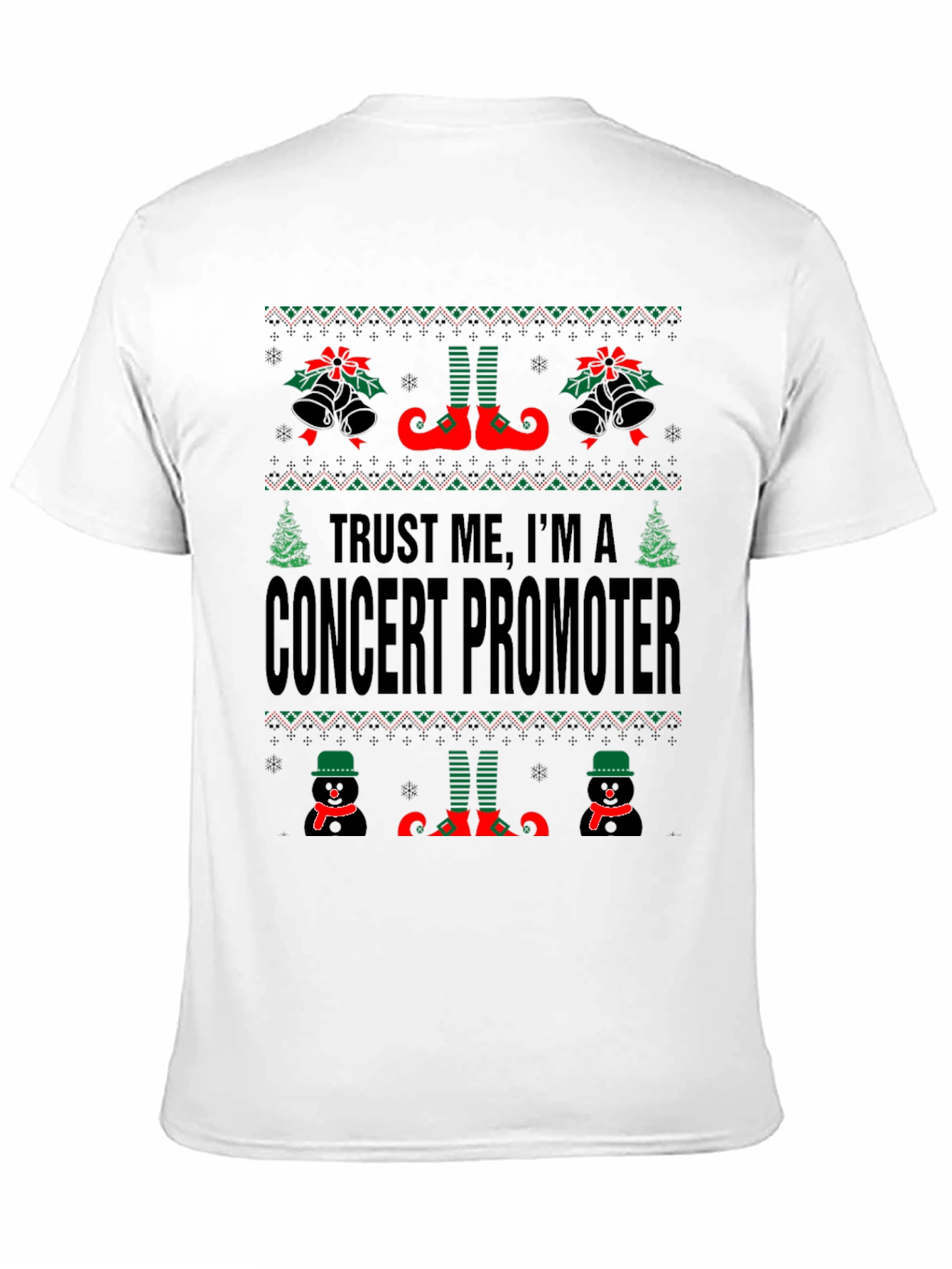 Concert Promoter Ugly Christmas Sweater T-Shirt