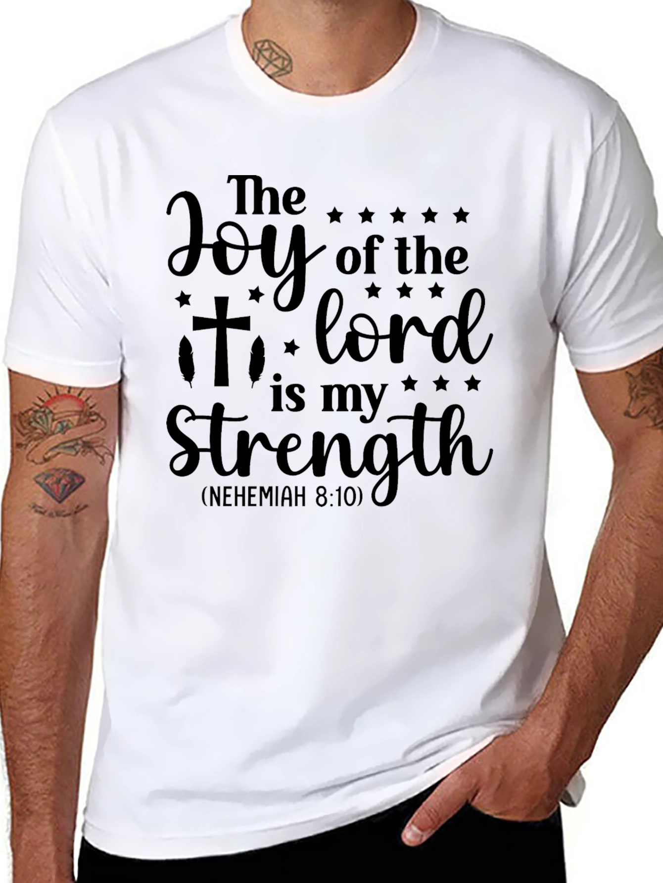 Faith-Based Graphic Tee: Joy of the Lord
