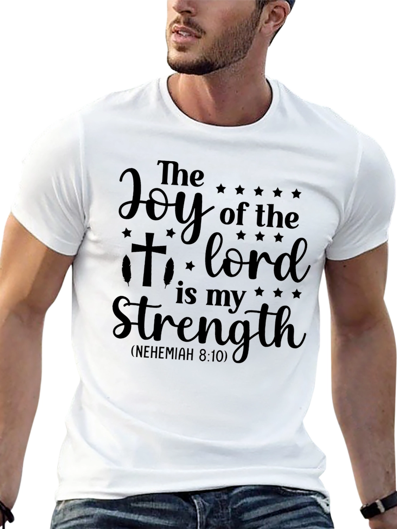 Faith-Based Graphic Tee: Joy of the Lord