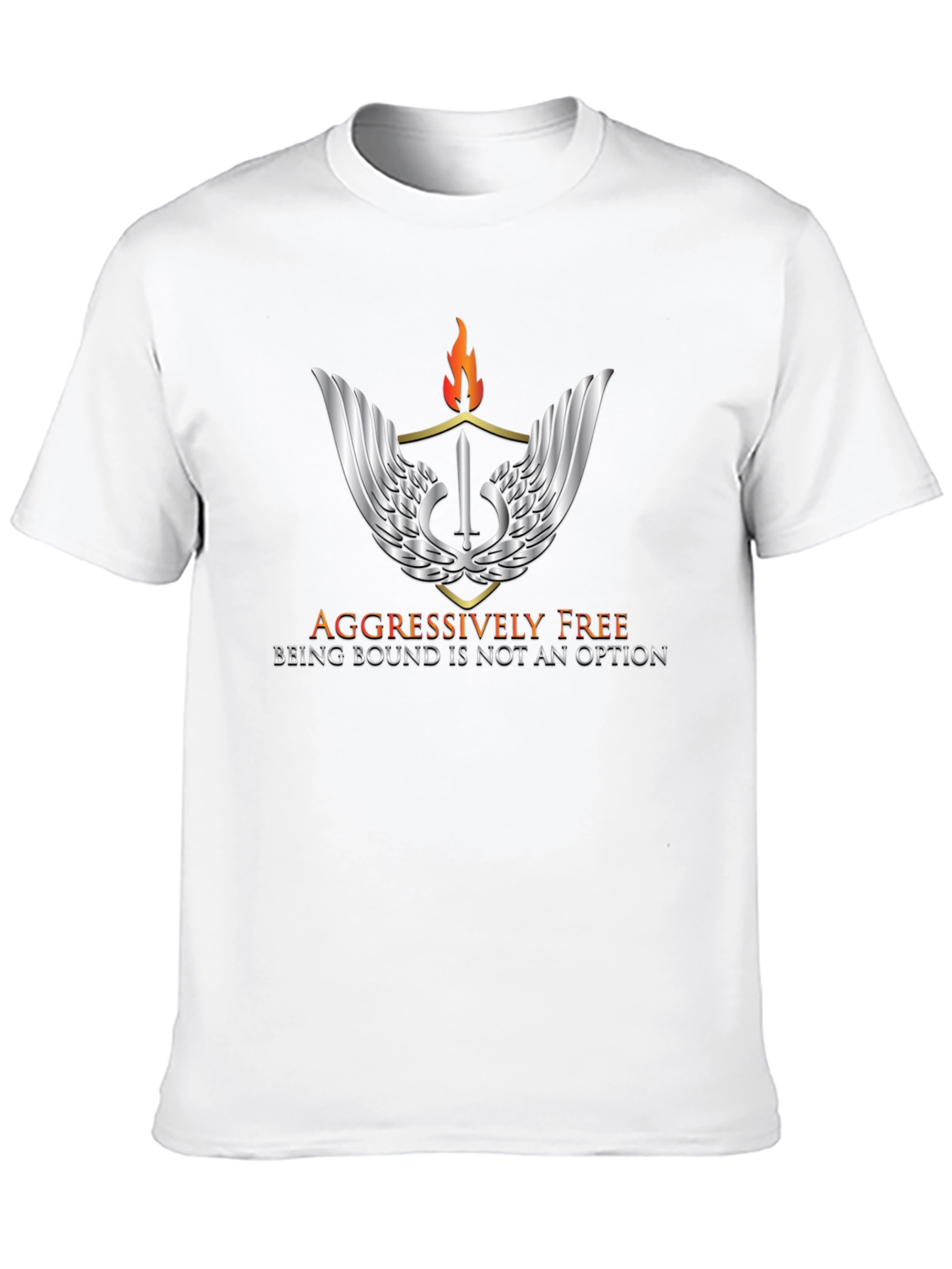 Aggressively Free Graphic T-Shirt