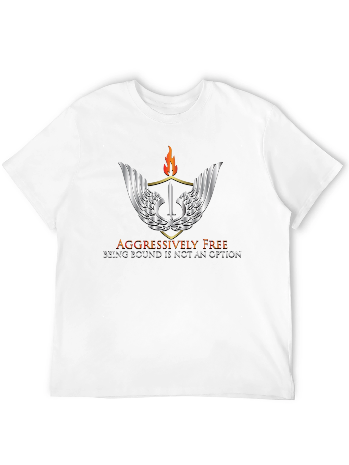 Aggressively Free Graphic T-Shirt