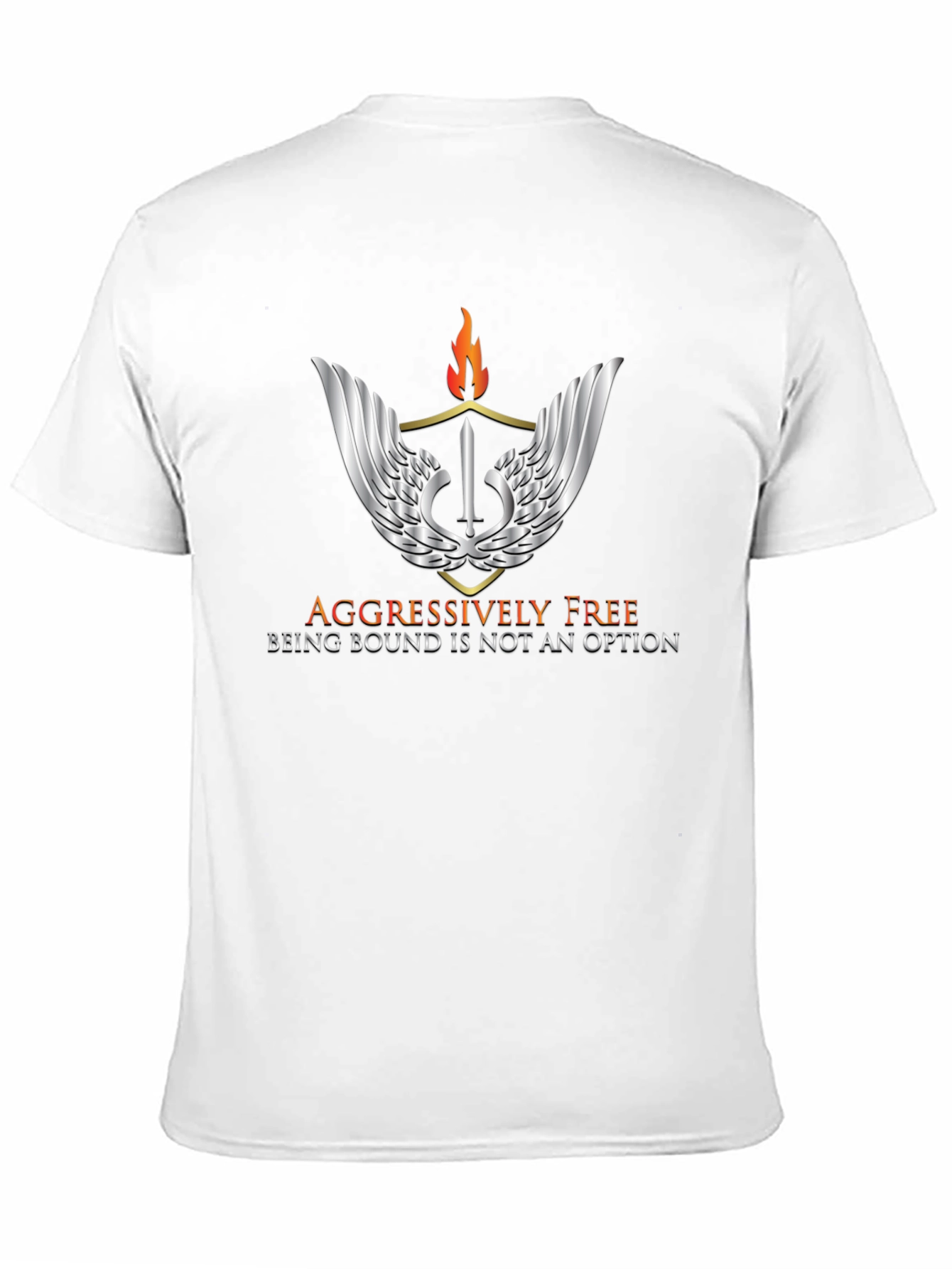 Aggressively Free Graphic T-Shirt