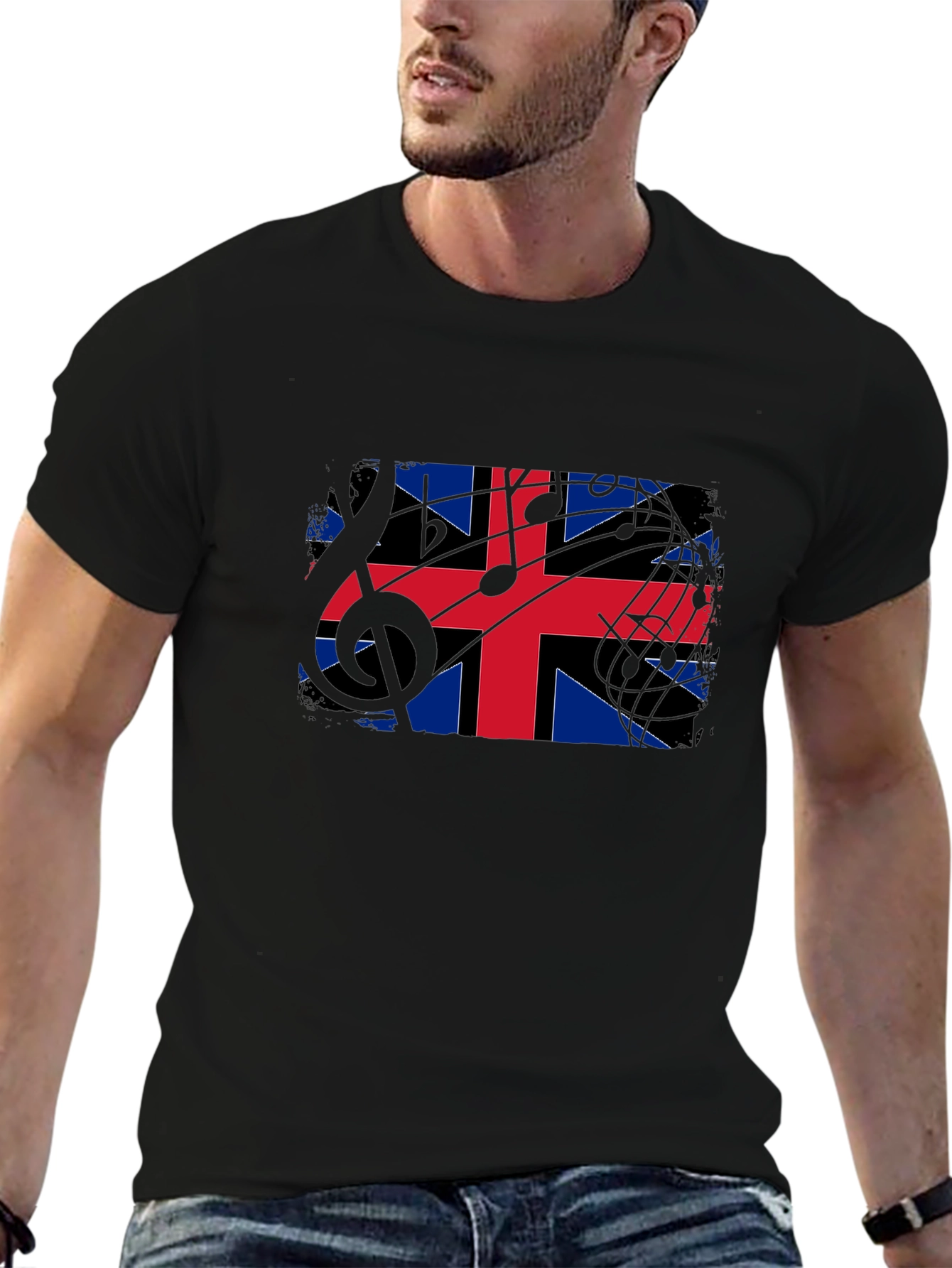 Icelandic Music Flag T-Shirt