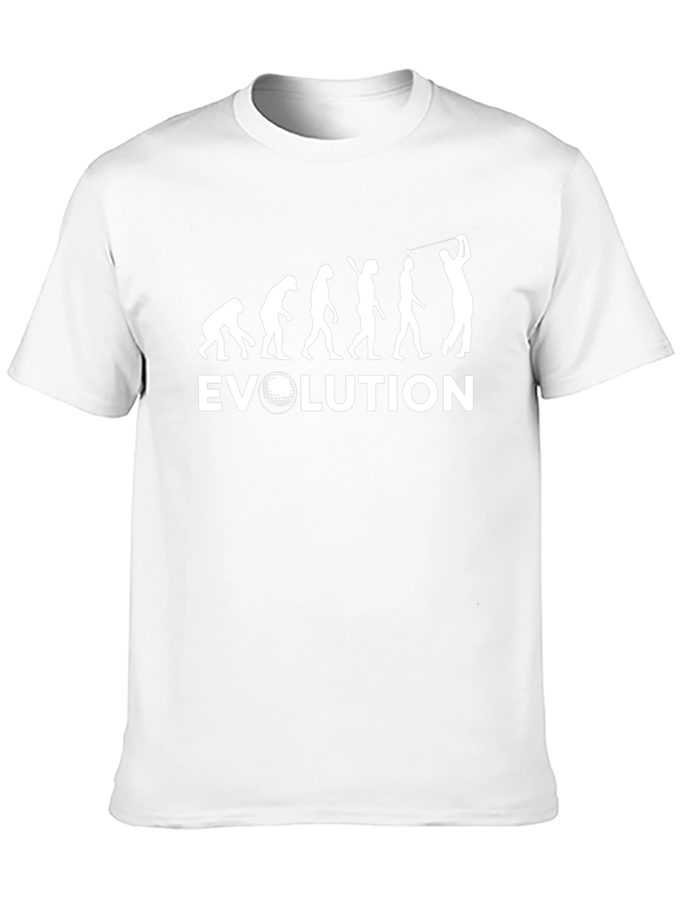 Evolution of Golf Black T-Shirt
