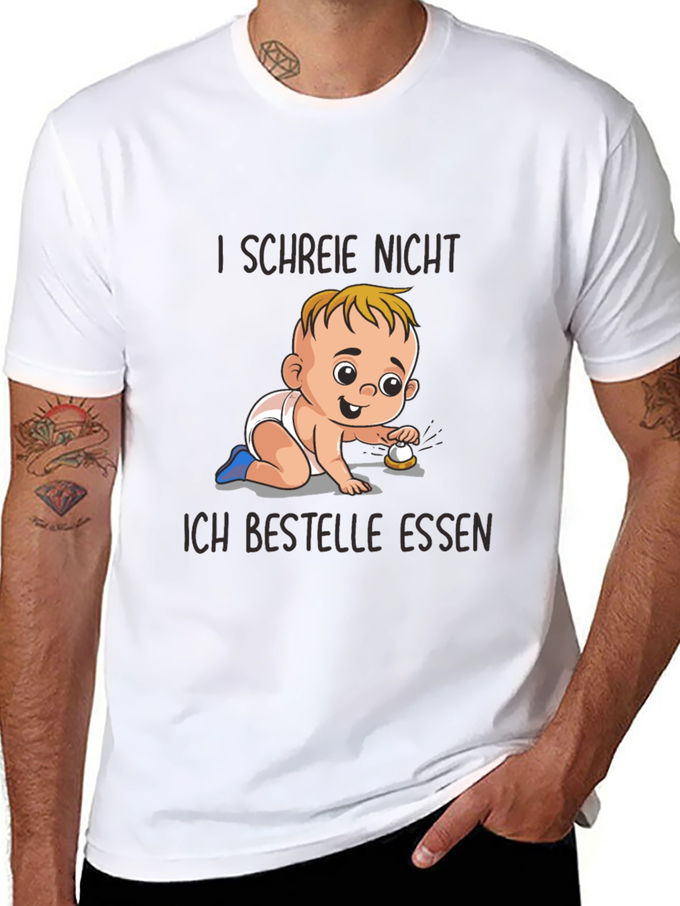 Funny Baby Food Order T-Shirt