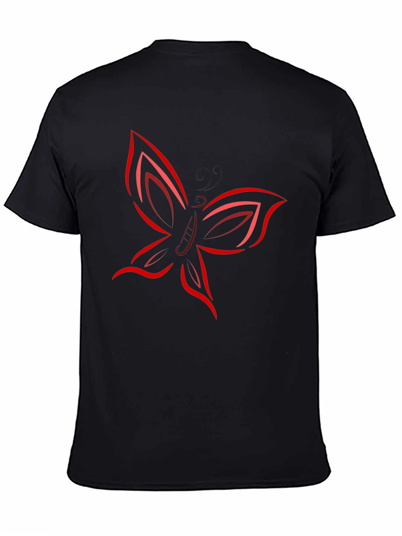 Butterfly Graphic Tee - Black