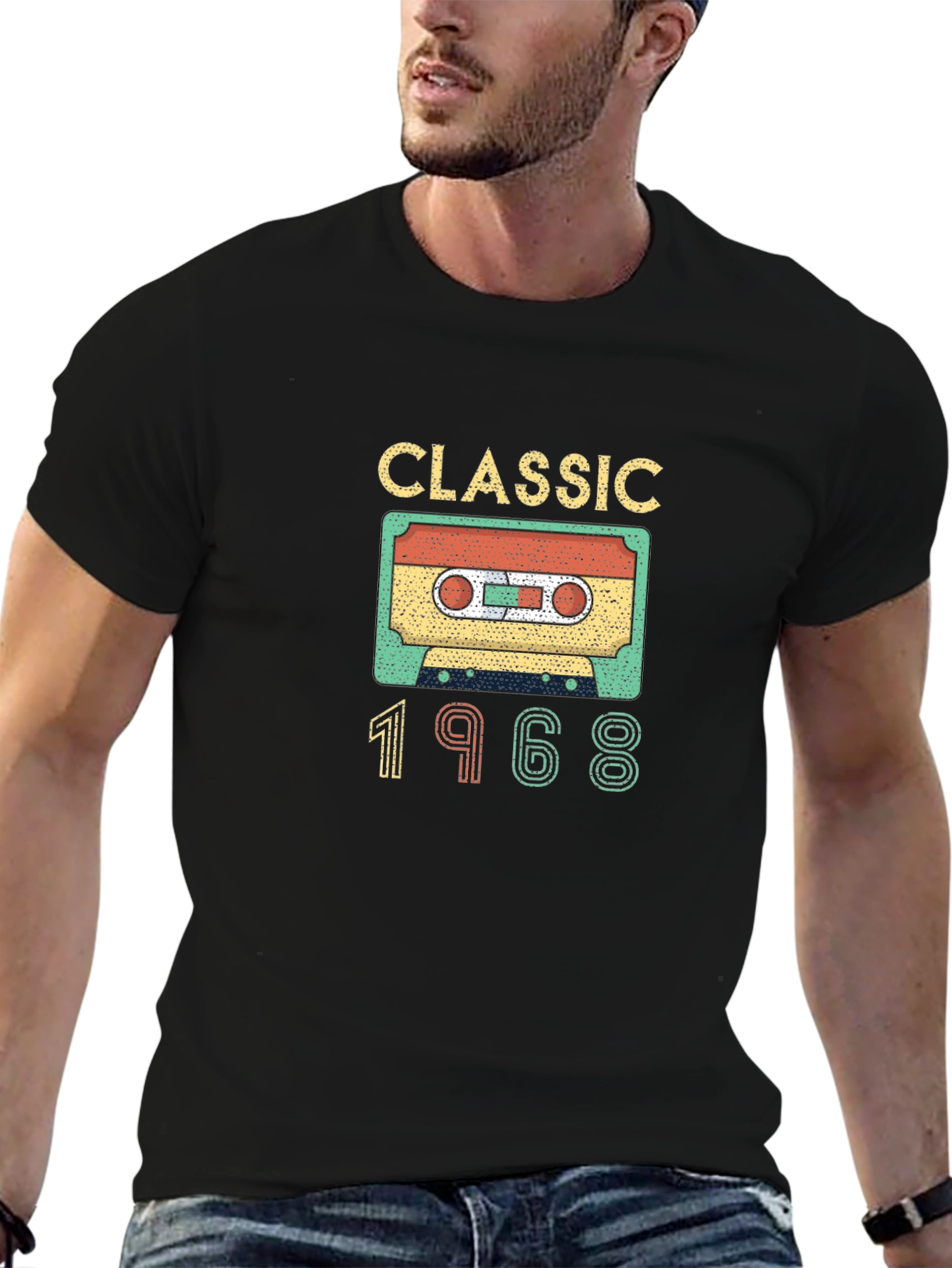 Retro Classic 1968 Cassette Tape T-Shirt