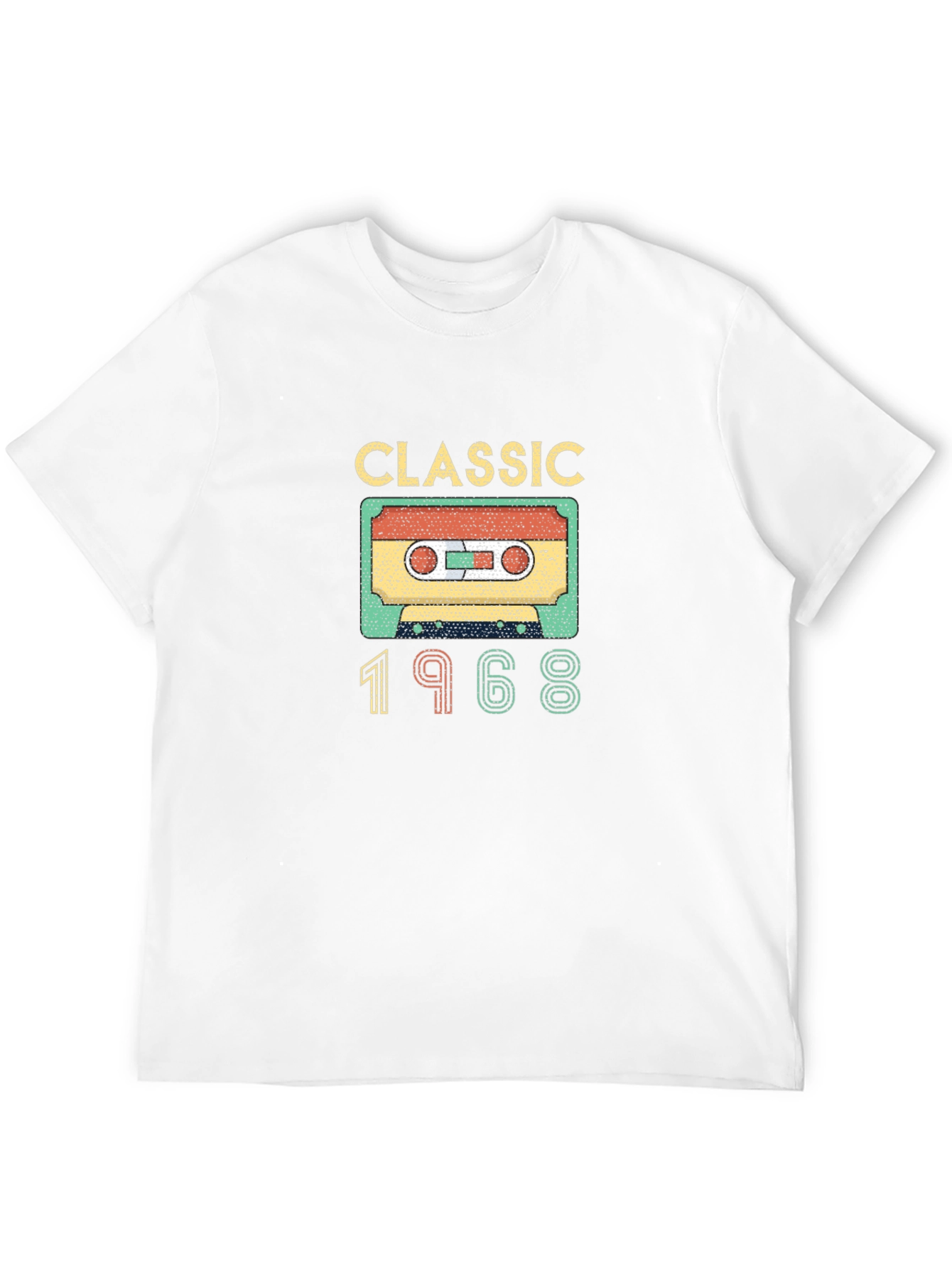 Retro Classic 1968 Cassette Tape T-Shirt