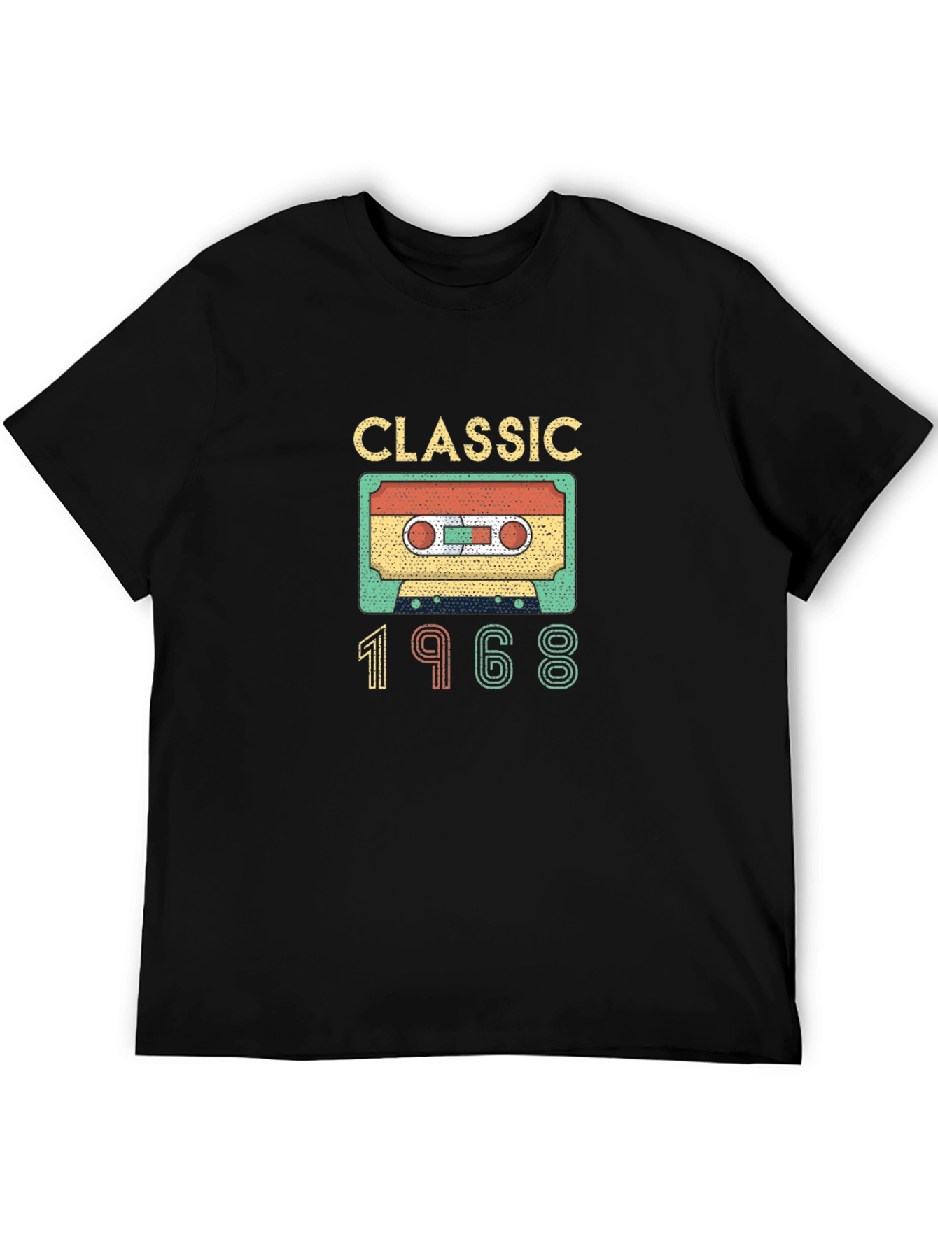 Retro Classic 1968 Cassette Tape T-Shirt