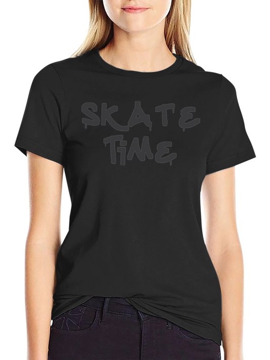Skate Time Graphic Tee - Black