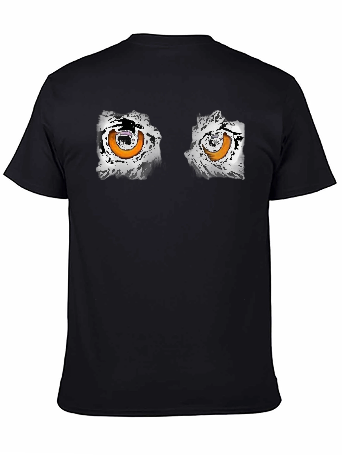 Eye-Catching Graphic Black T-Shirt