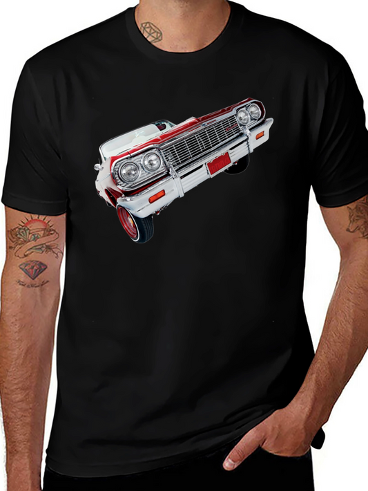 Classic Car Graphic Tee - Black