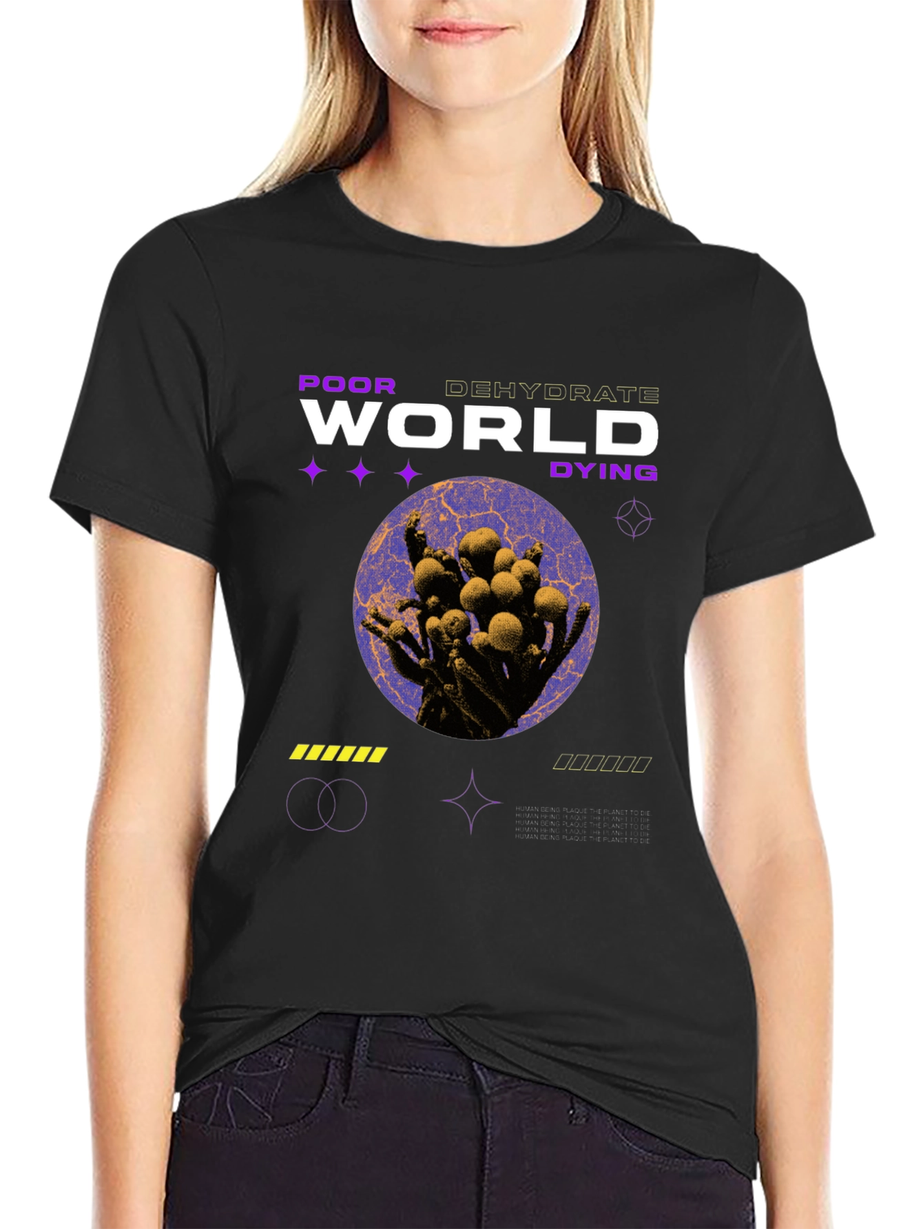 Poor World Graphic Tee