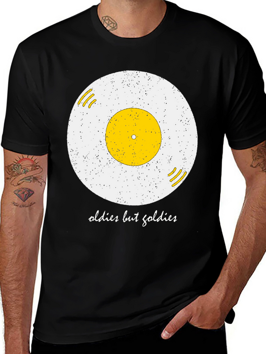 Oldies but Soldiers T-Shirt - Vintage Record Design