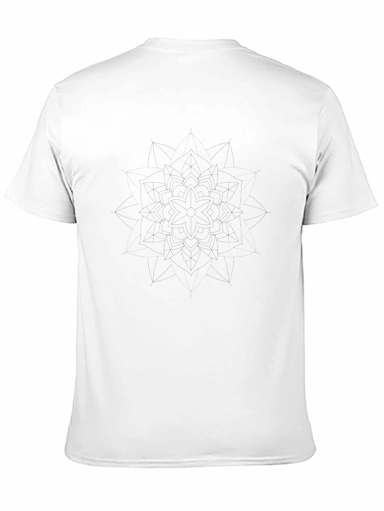 Mens Black Graphic Tee - Casual Style
