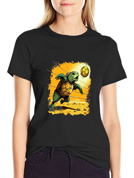 Turtle Soccer Graphic T-Shirt