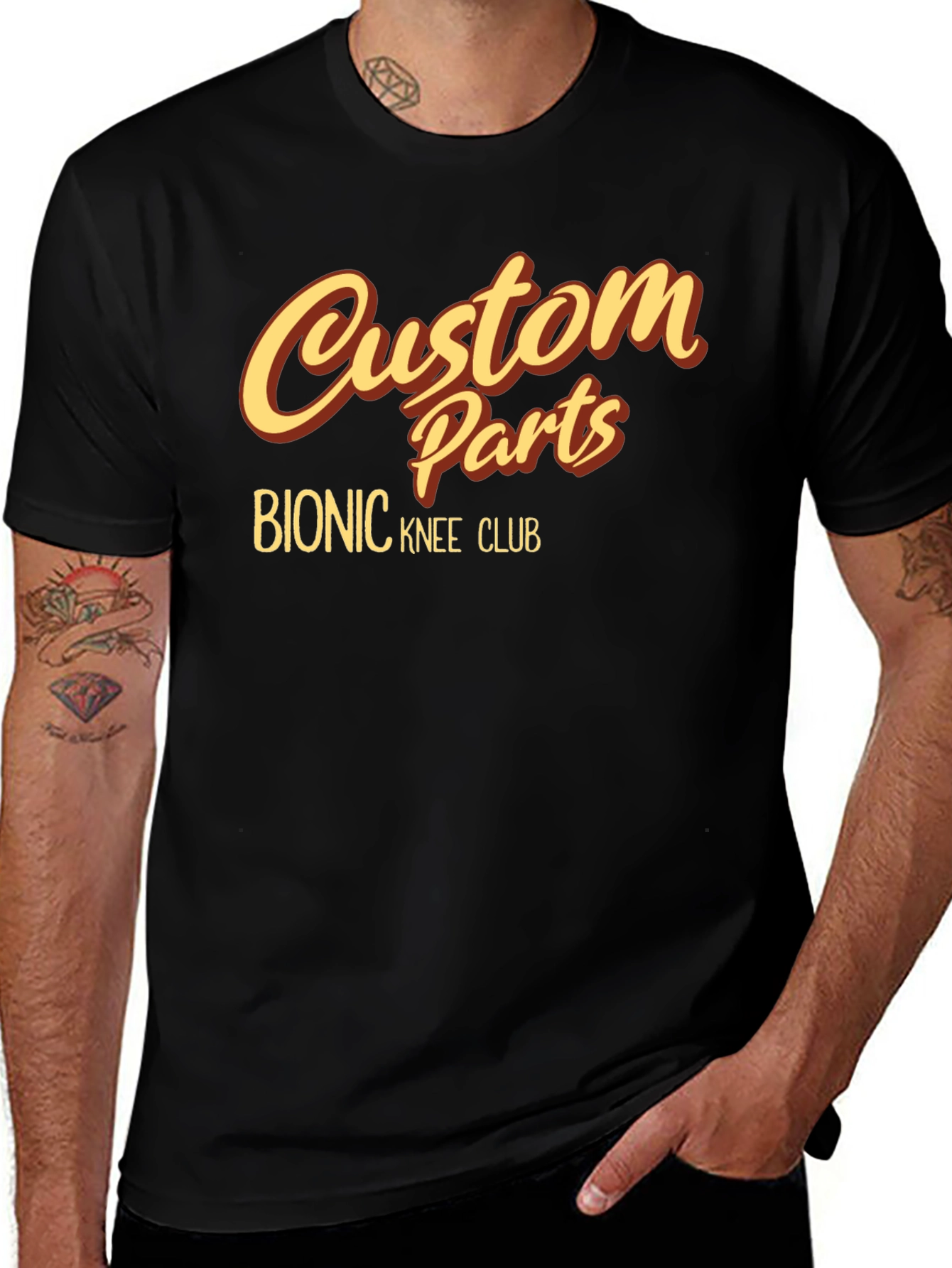 Custom Parts Bionic Knee Club T-Shirt