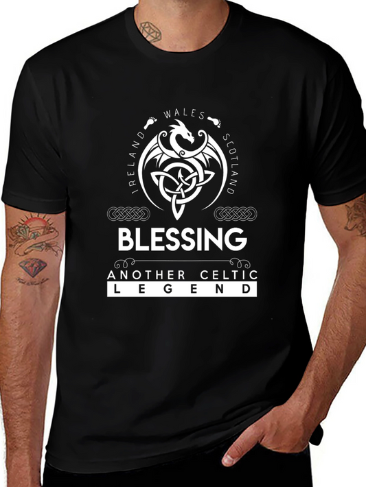 Blessing Celtic Legend Black T-Shirt