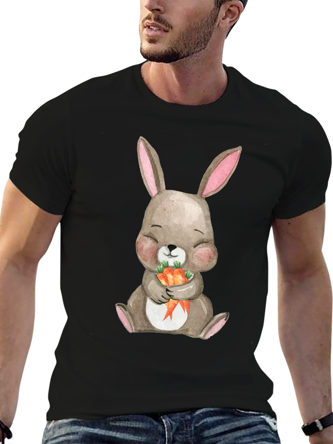 Cute Bunny Carrot T-Shirt