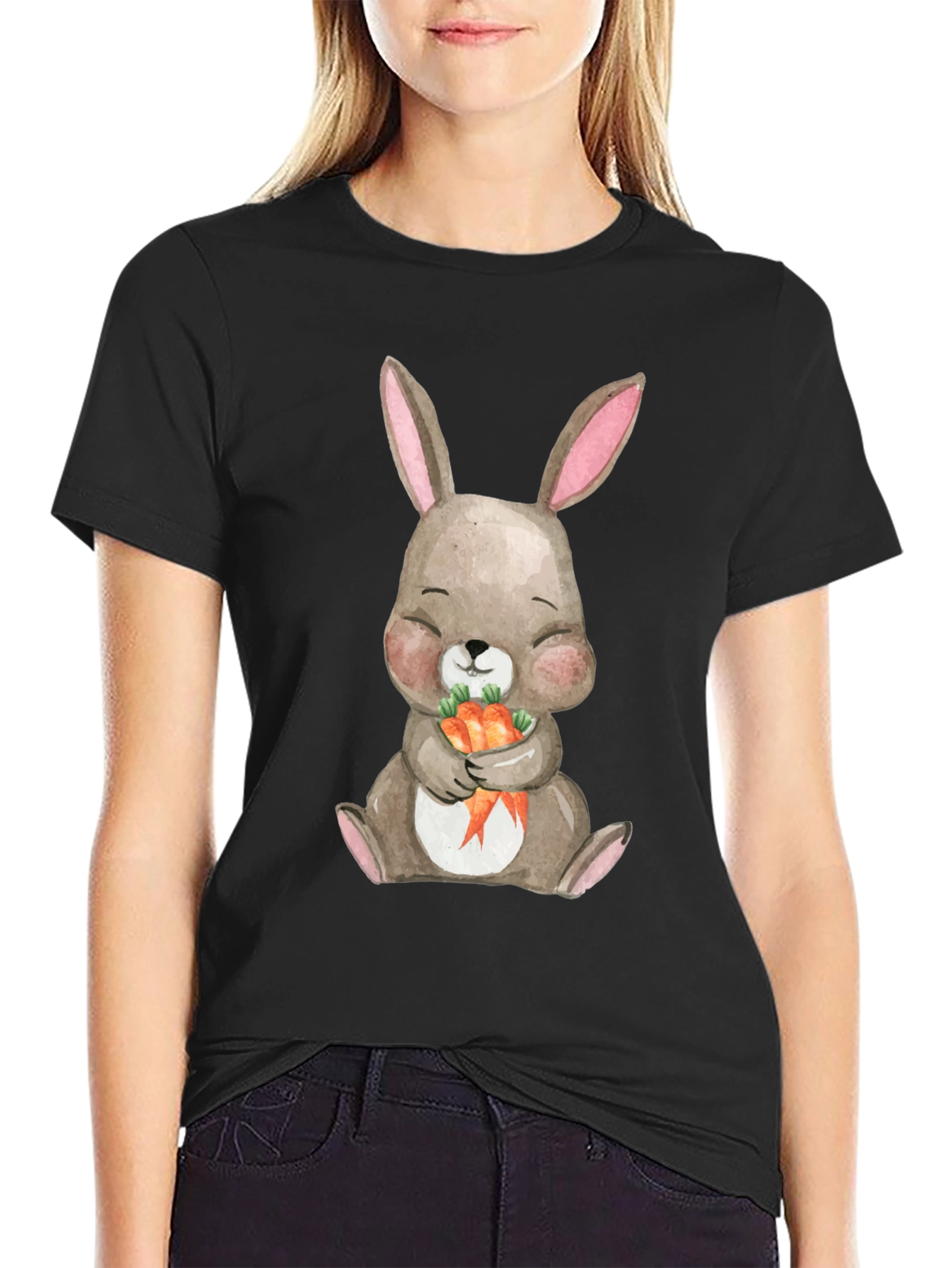 Cute Bunny Carrot T-Shirt