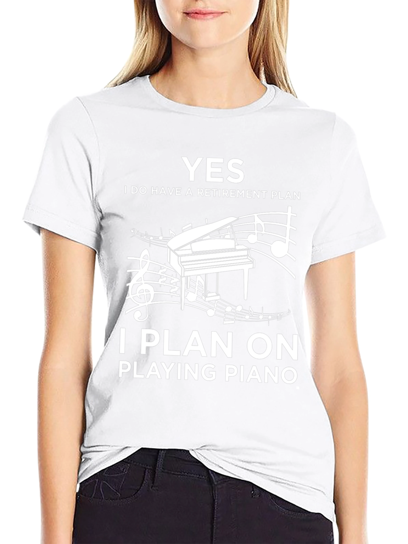 Piano Retirement Plan T-Shirt