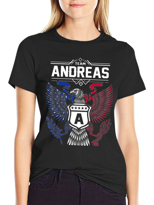 Team Andreas Eagle Graphic T-Shirt