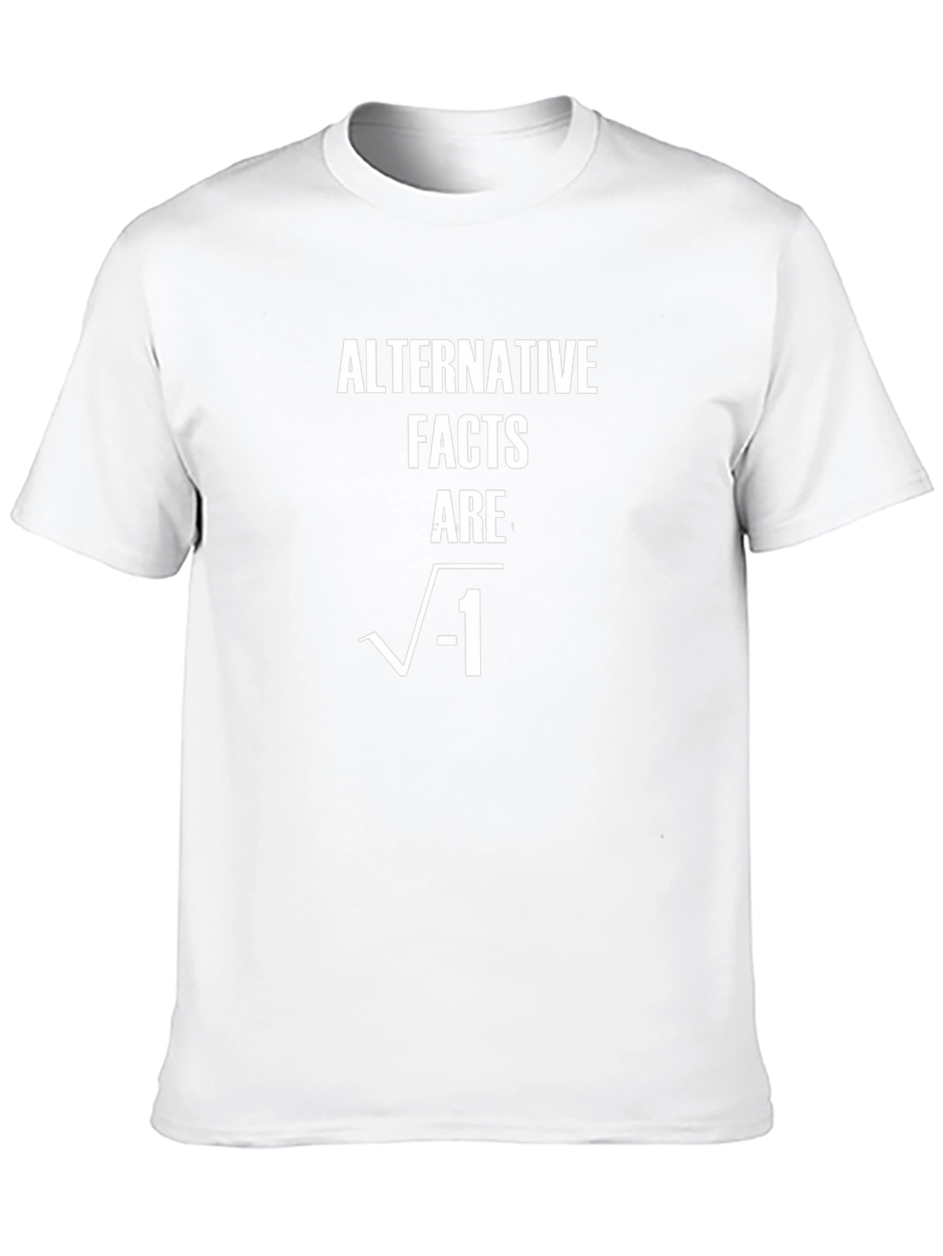 Alternative Facts Math Humor Graphic T-Shirt