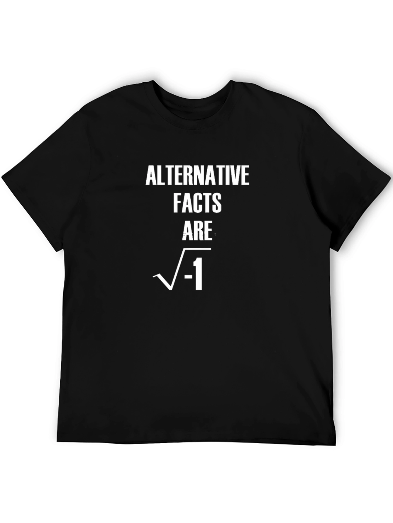 Alternative Facts Math Humor Graphic T-Shirt