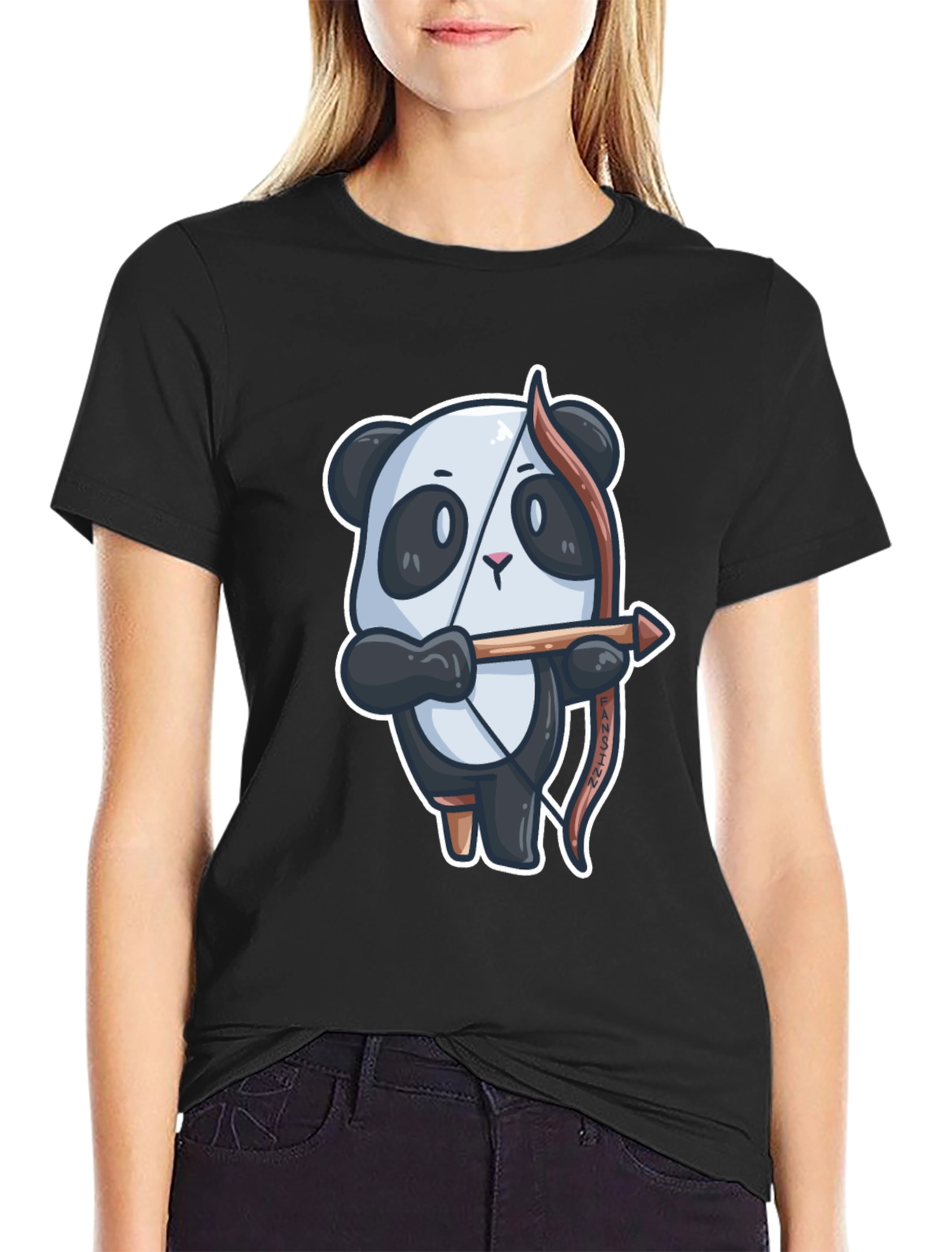 Archer Panda T-Shirt - Cute & Unique Design