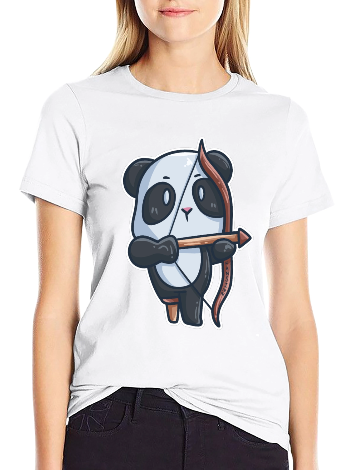 Archer Panda T-Shirt - Cute & Unique Design
