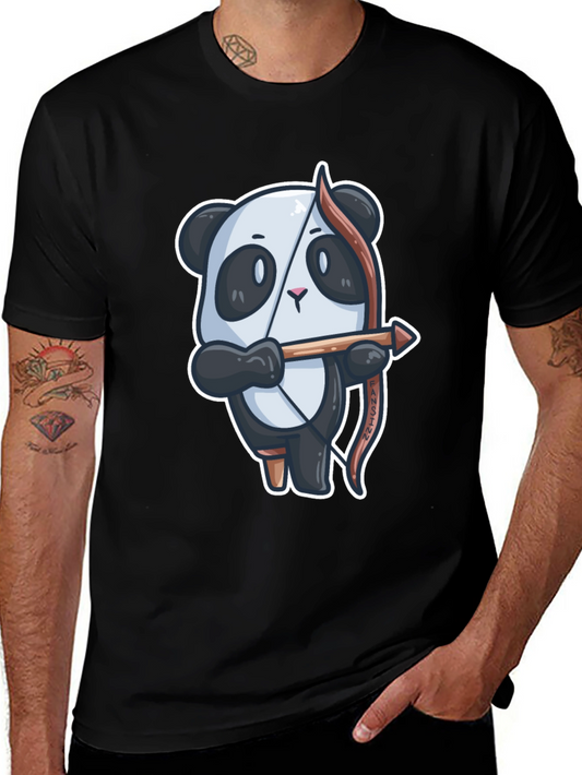 Archer Panda T-Shirt - Cute & Unique Design