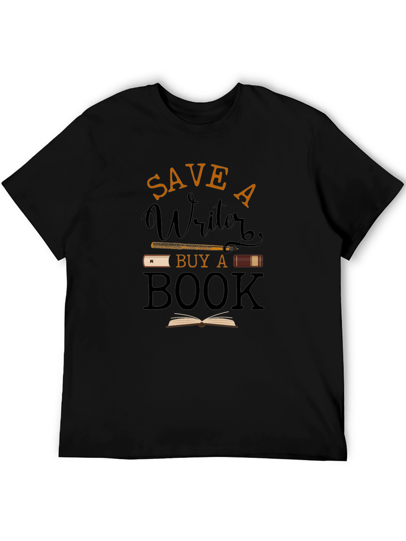 Save A Writer Buy A Book T-Shirt