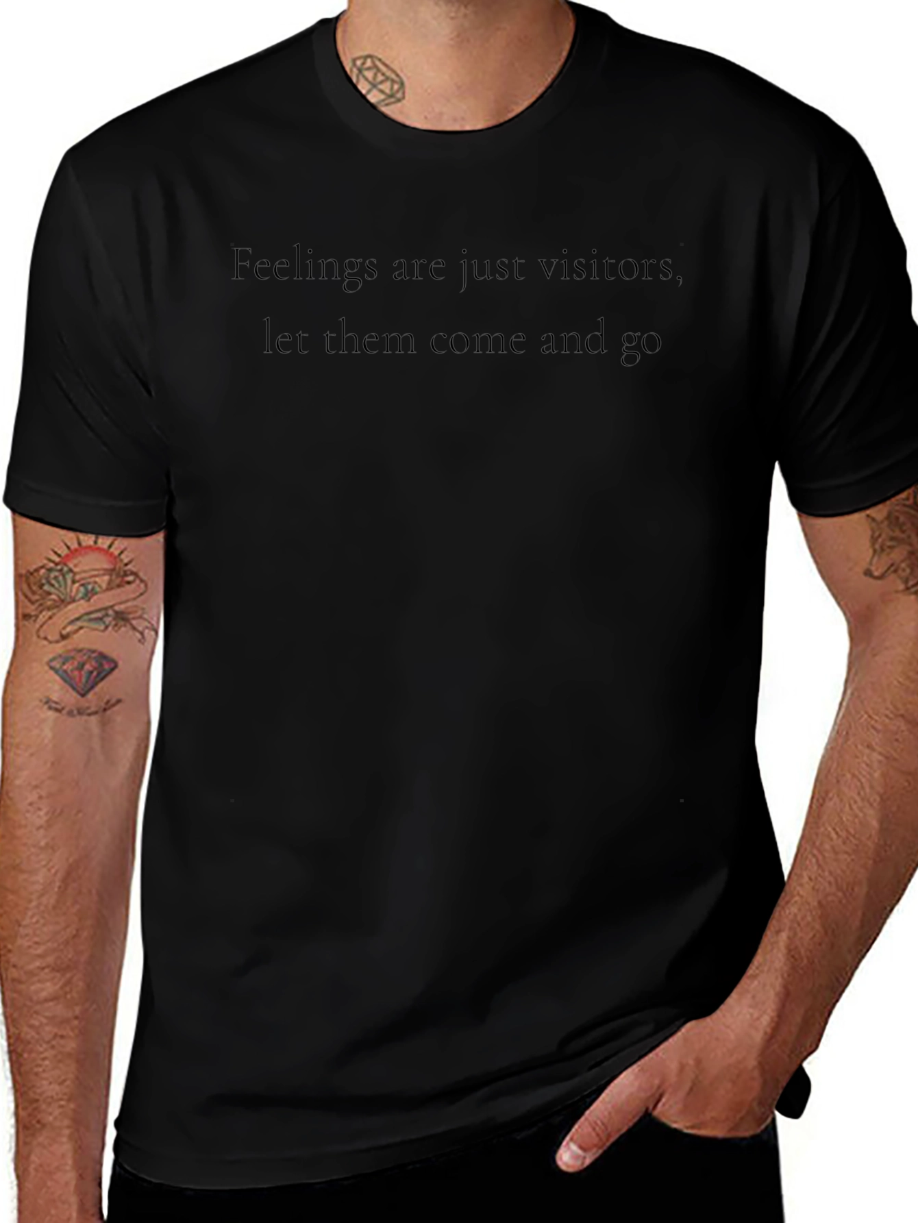 Feelings are Just Visitors T-Shirt
