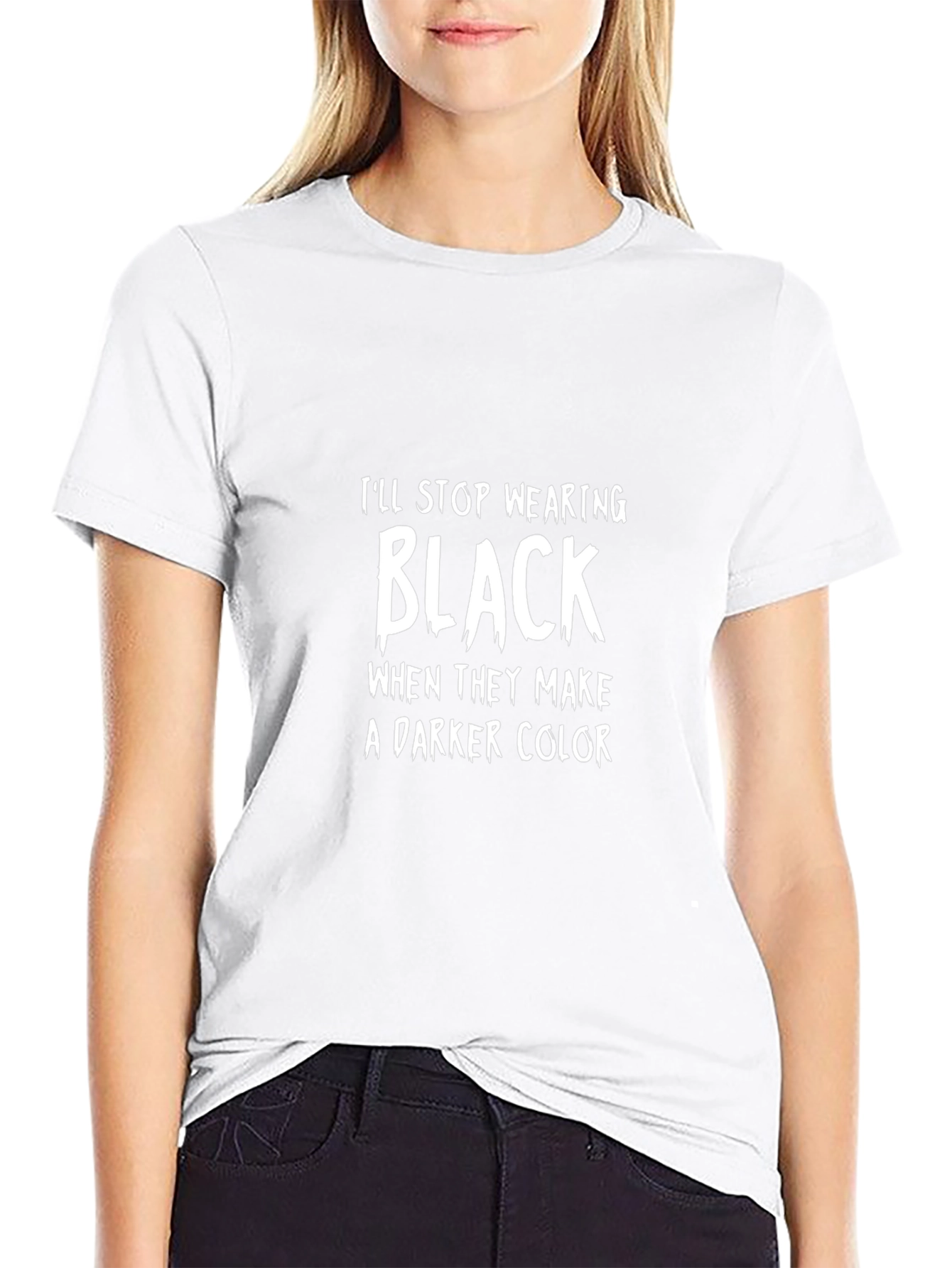 Funny Black T-Shirt - Dark Humor Tee