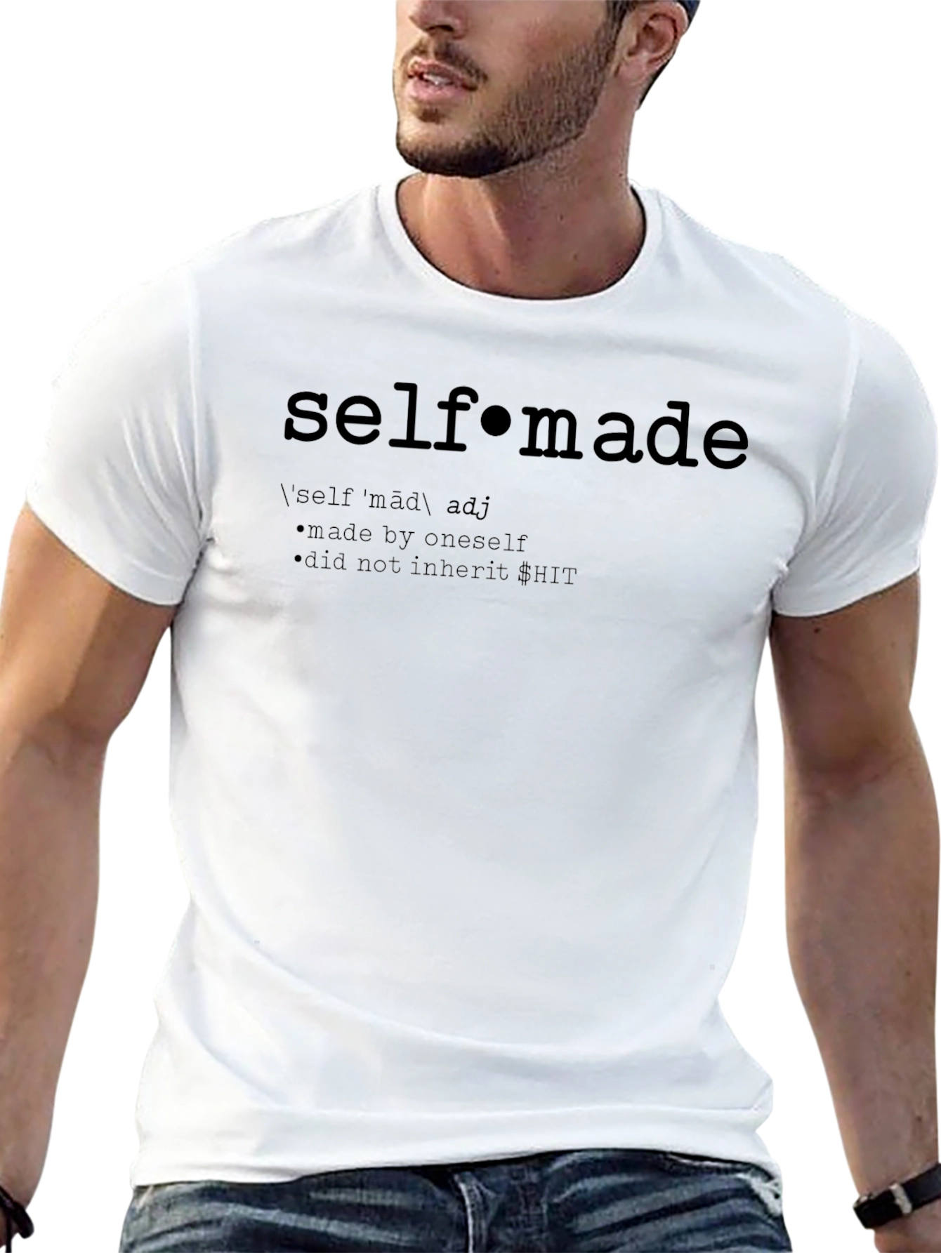 Self-Made Definition Graphic T-Shirt