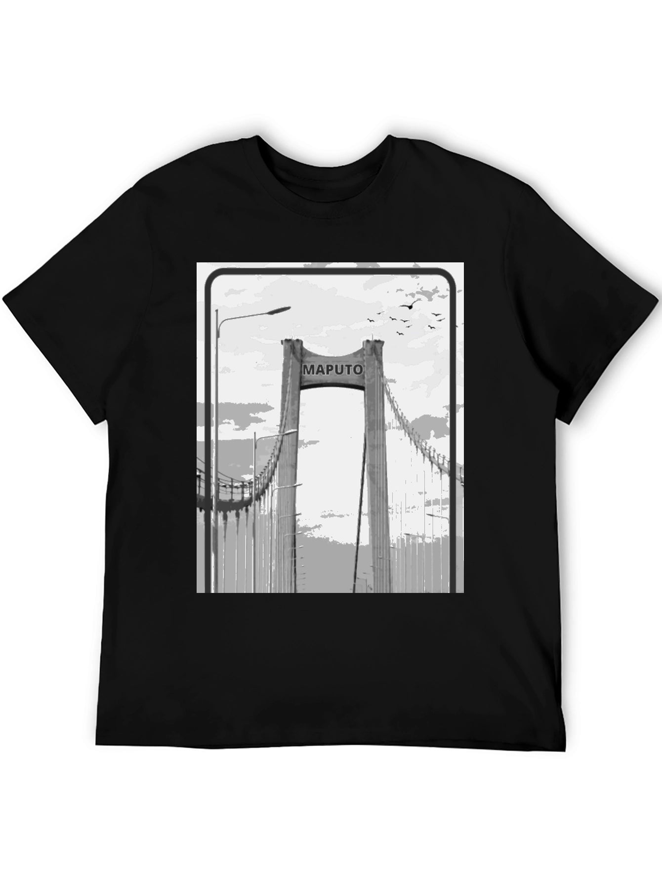 Maputo Bridge Graphic T-Shirt