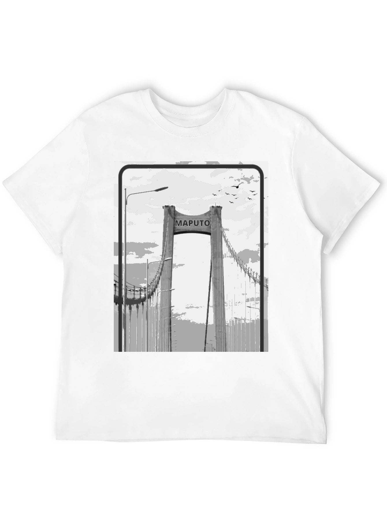 Maputo Bridge Graphic T-Shirt