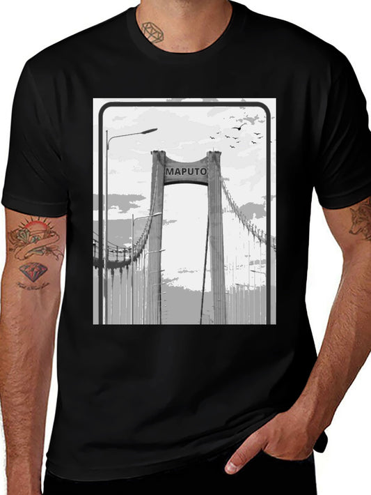 Maputo Bridge Graphic T-Shirt