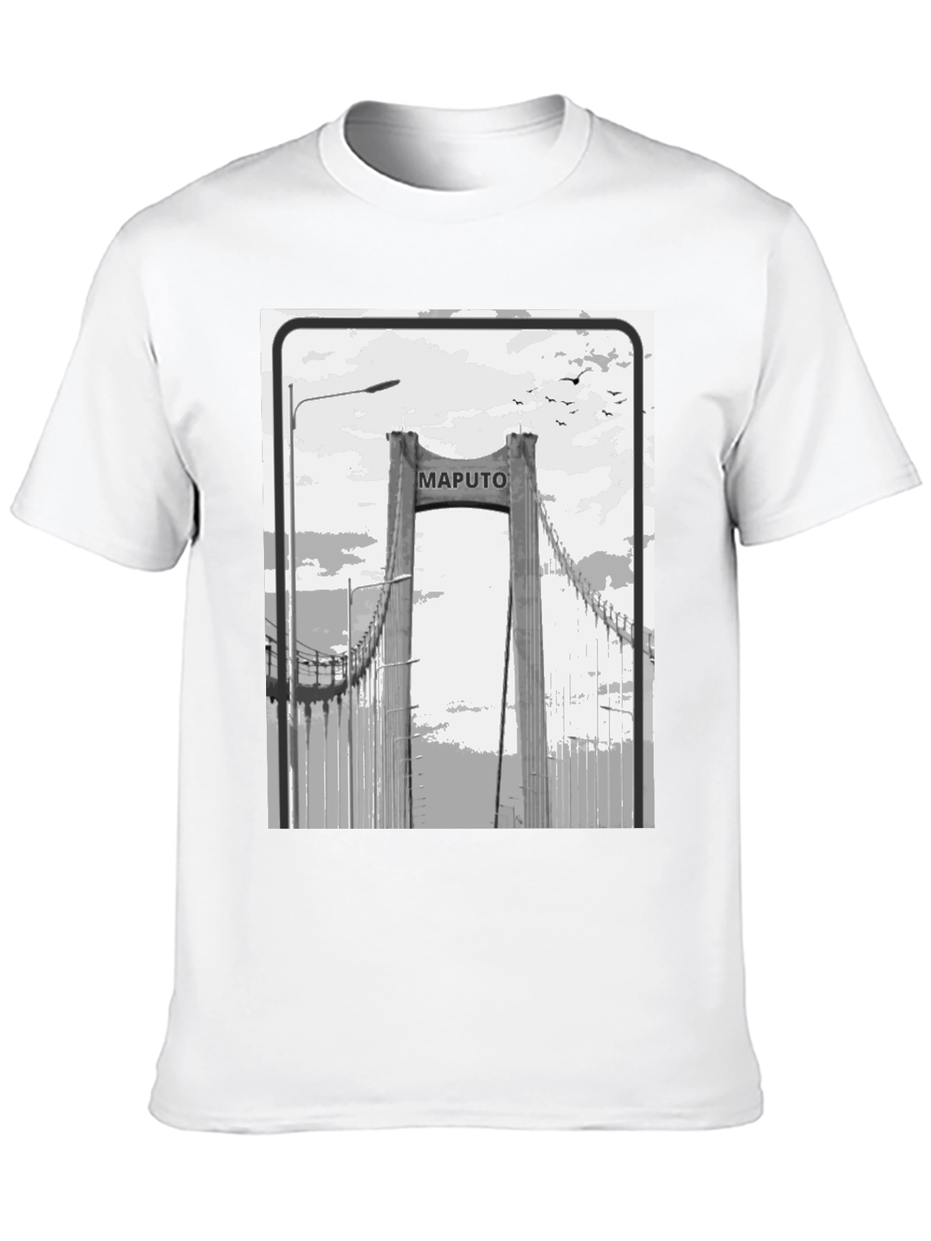 Maputo Bridge Graphic T-Shirt
