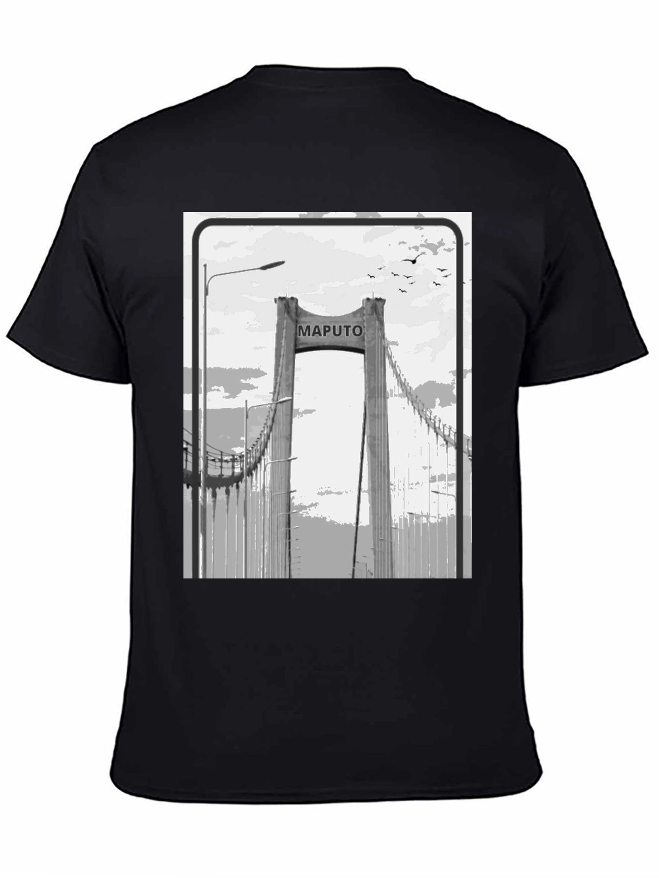 Maputo Bridge Graphic T-Shirt