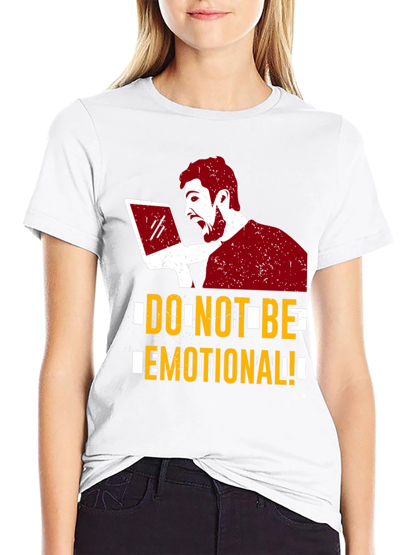 Do Not Be Emotional Graphic Tee