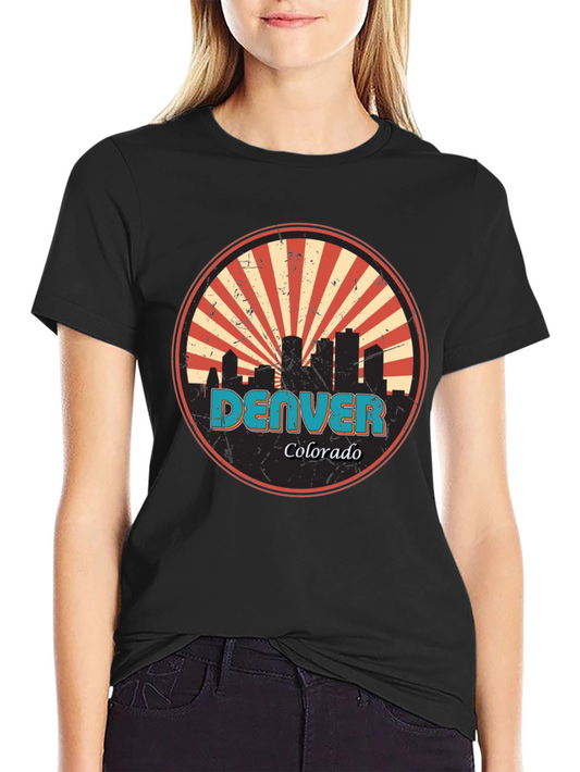 Denver Colorado Retro Graphic T-Shirt