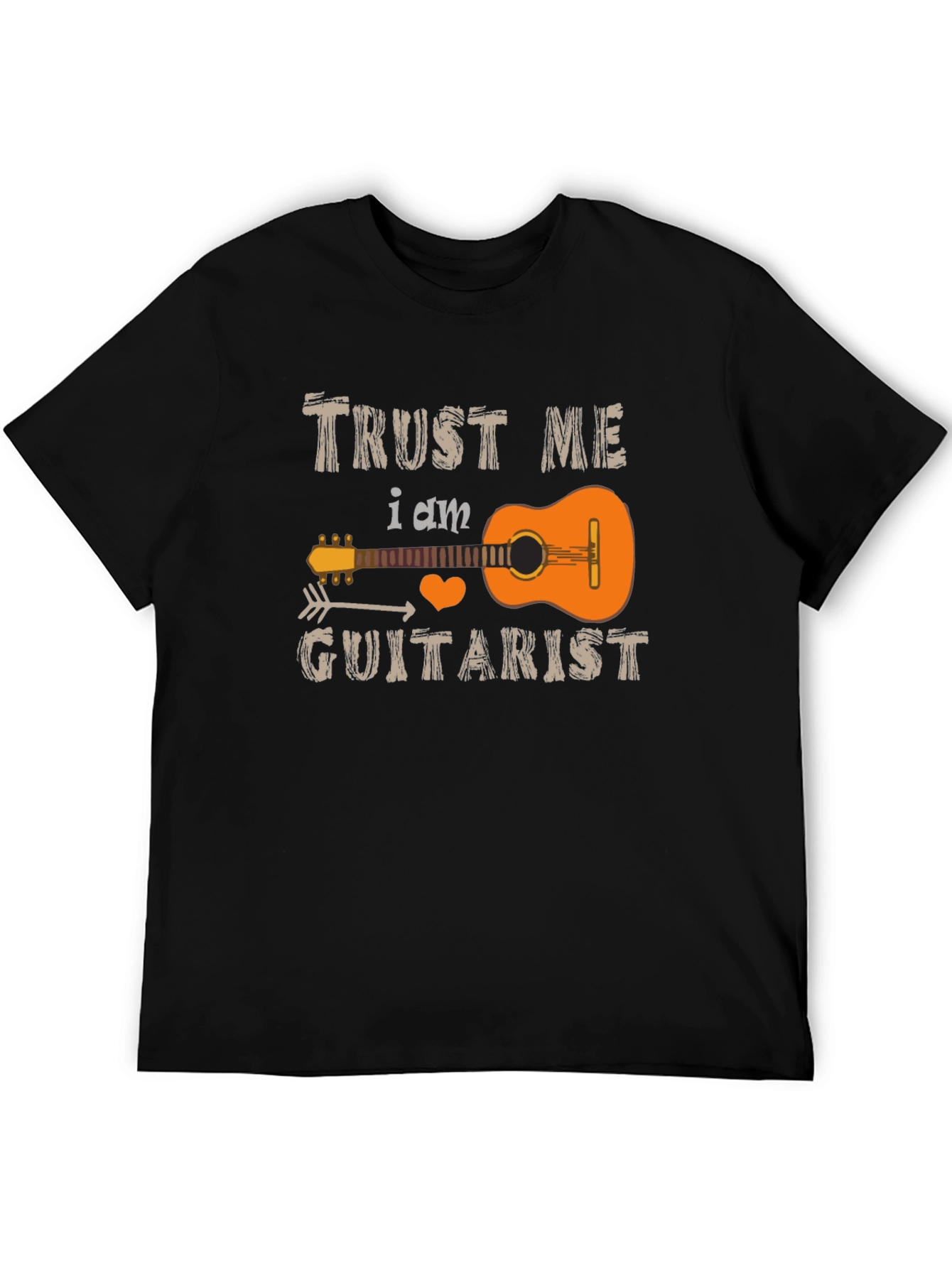 Trust Me I am Guitarist Black T-Shirt