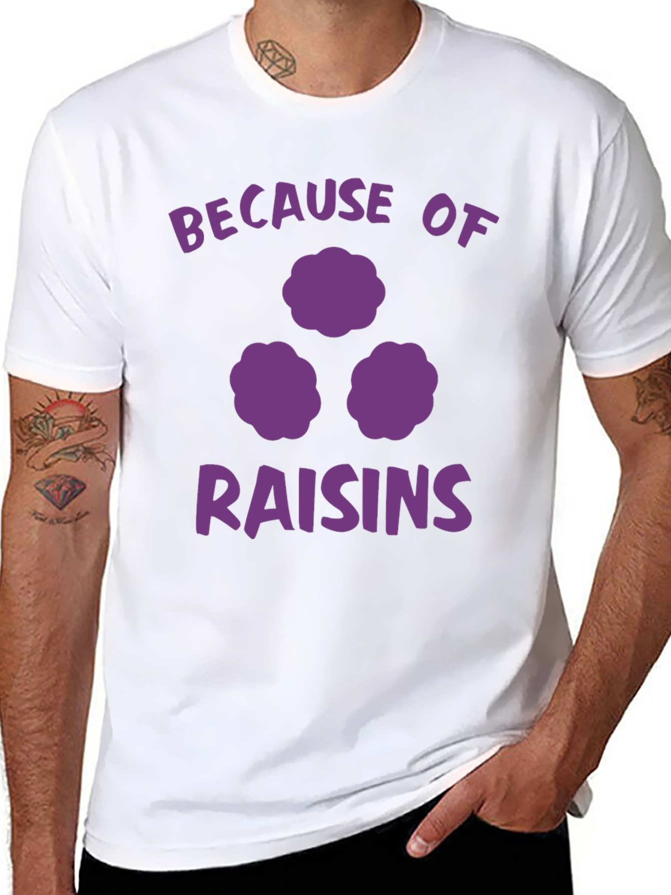 Raisins T-Shirt Funny Foodie Tee