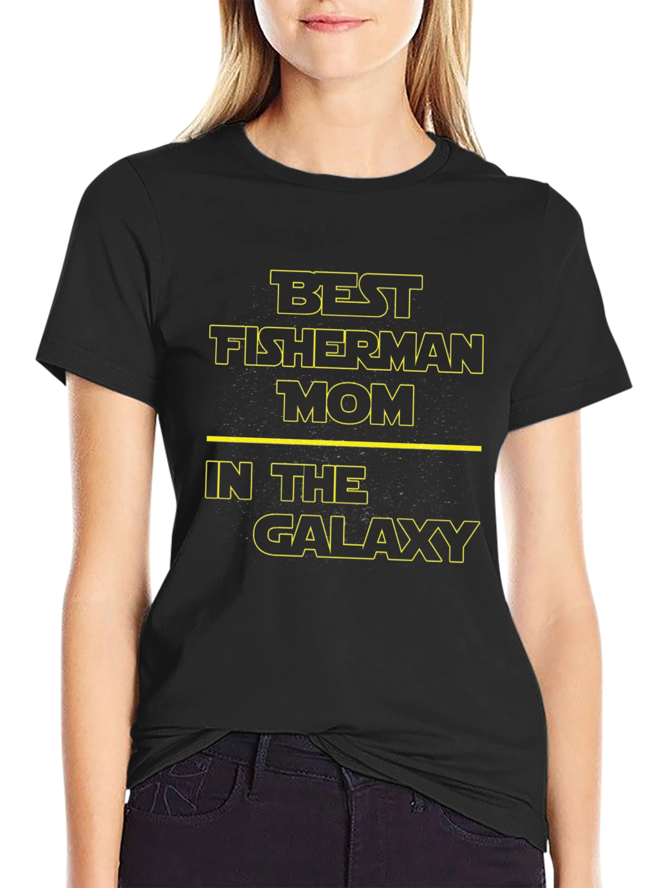 Best Fisherman Mom in the Galaxy T-Shirt