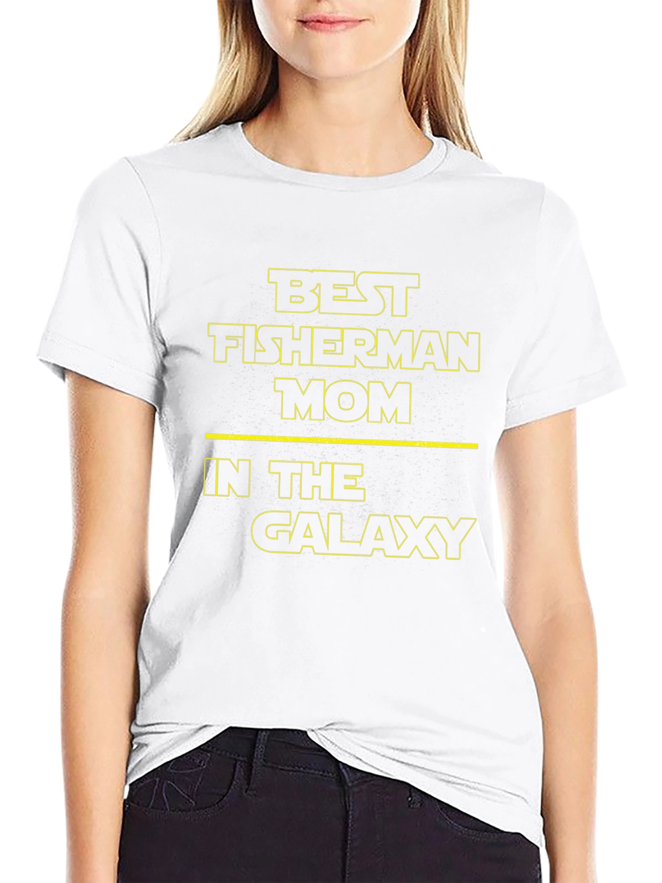 Best Fisherman Mom in the Galaxy T-Shirt