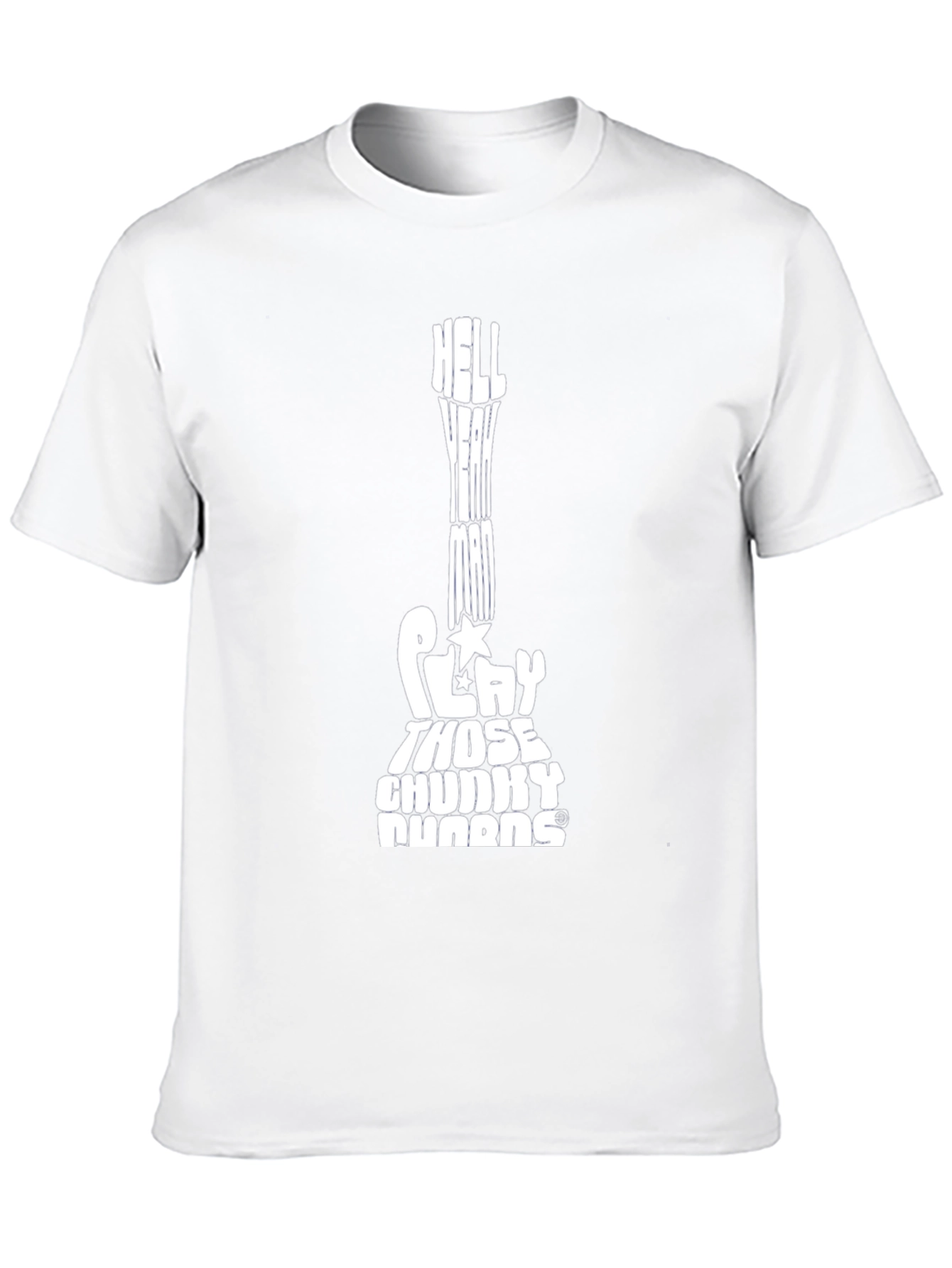 Hell Yeah Man Guitar Chord T-Shirt